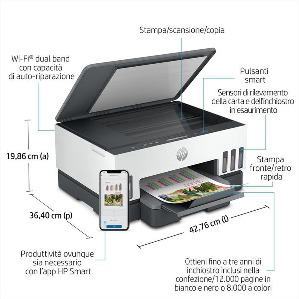 "HP - SMART TANK 7005-Light Basalt"