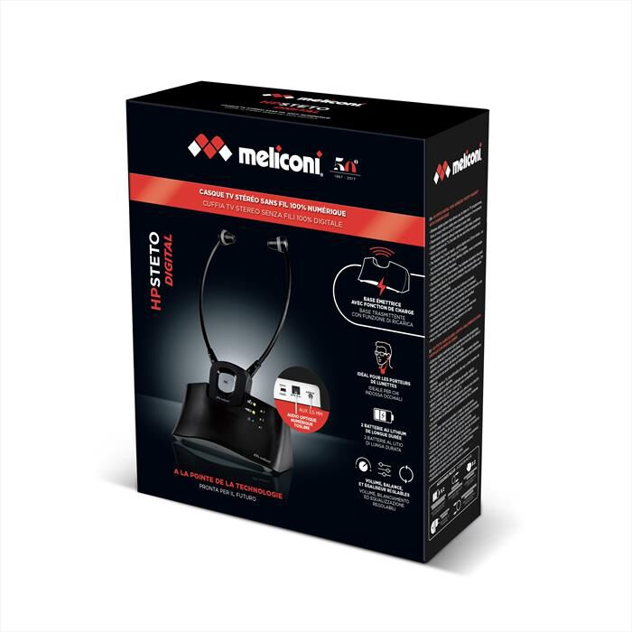 MELICONI - HP STETO DIGITAL-plastica / colore nero | Euronics