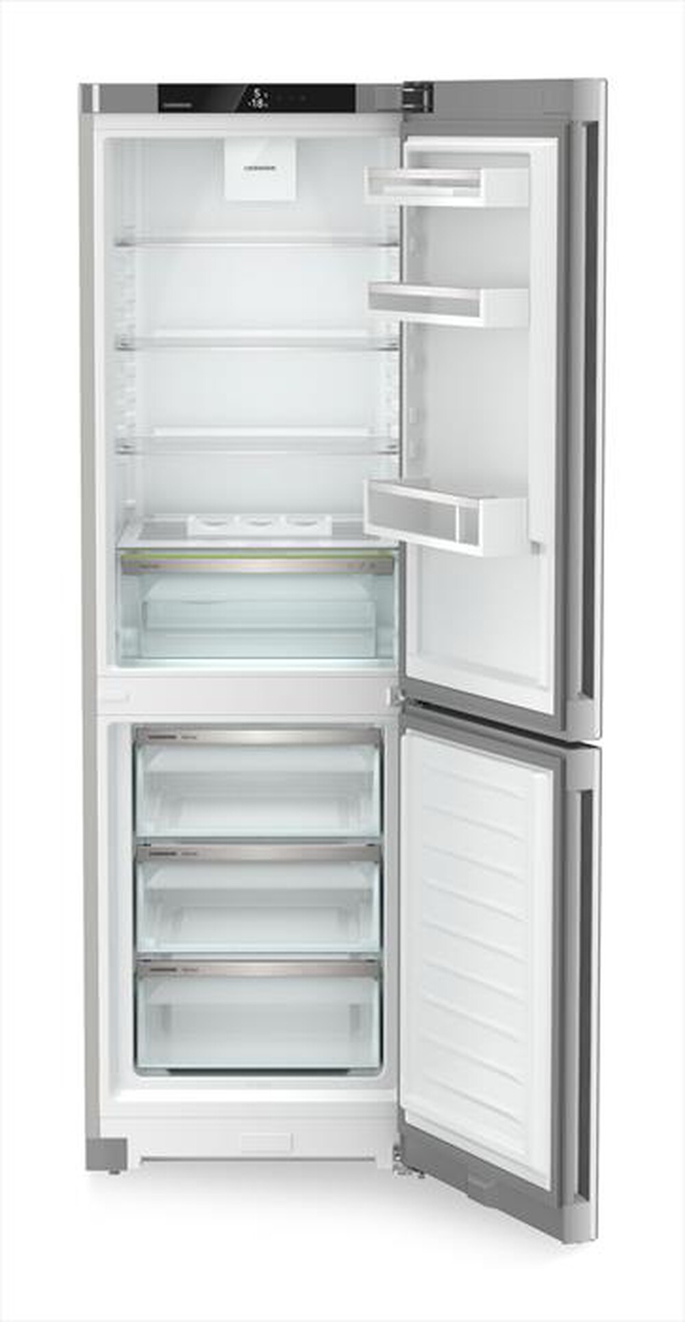 "LIEBHERR - Frigorifero combinato CNSFD 5203-20 Classe D-SteelFinish / Silver"