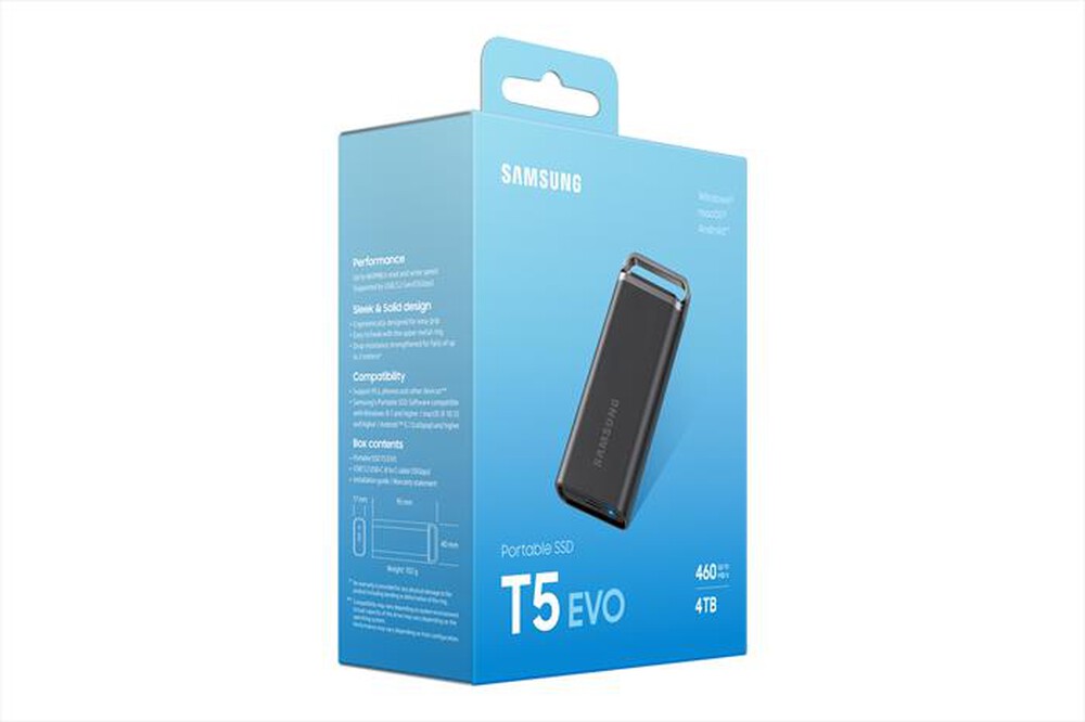 "SAMSUNG - Hard disk esterno BMPSSDPS5E-Nero"