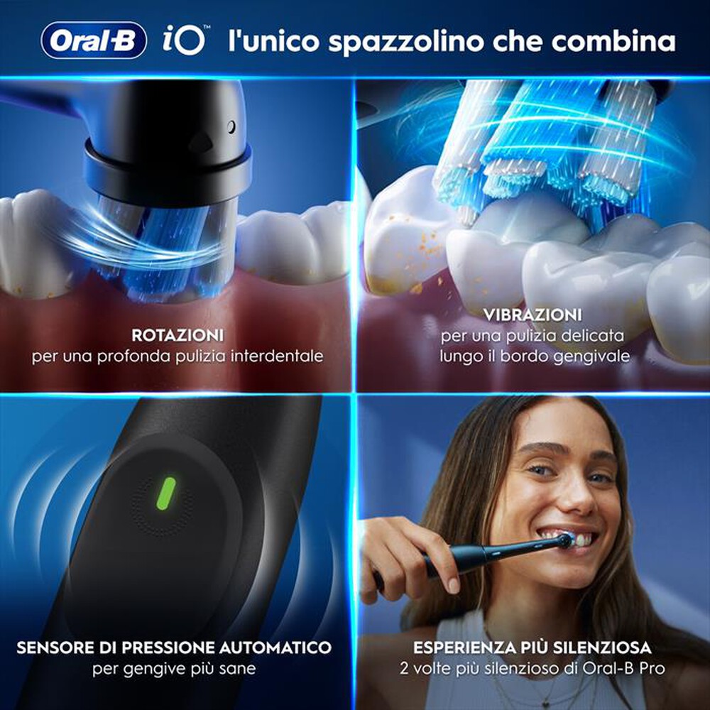 Immagine del prodotto ORAL-B - Spazzolino elettrico IO2 DUO-Nero e Verde