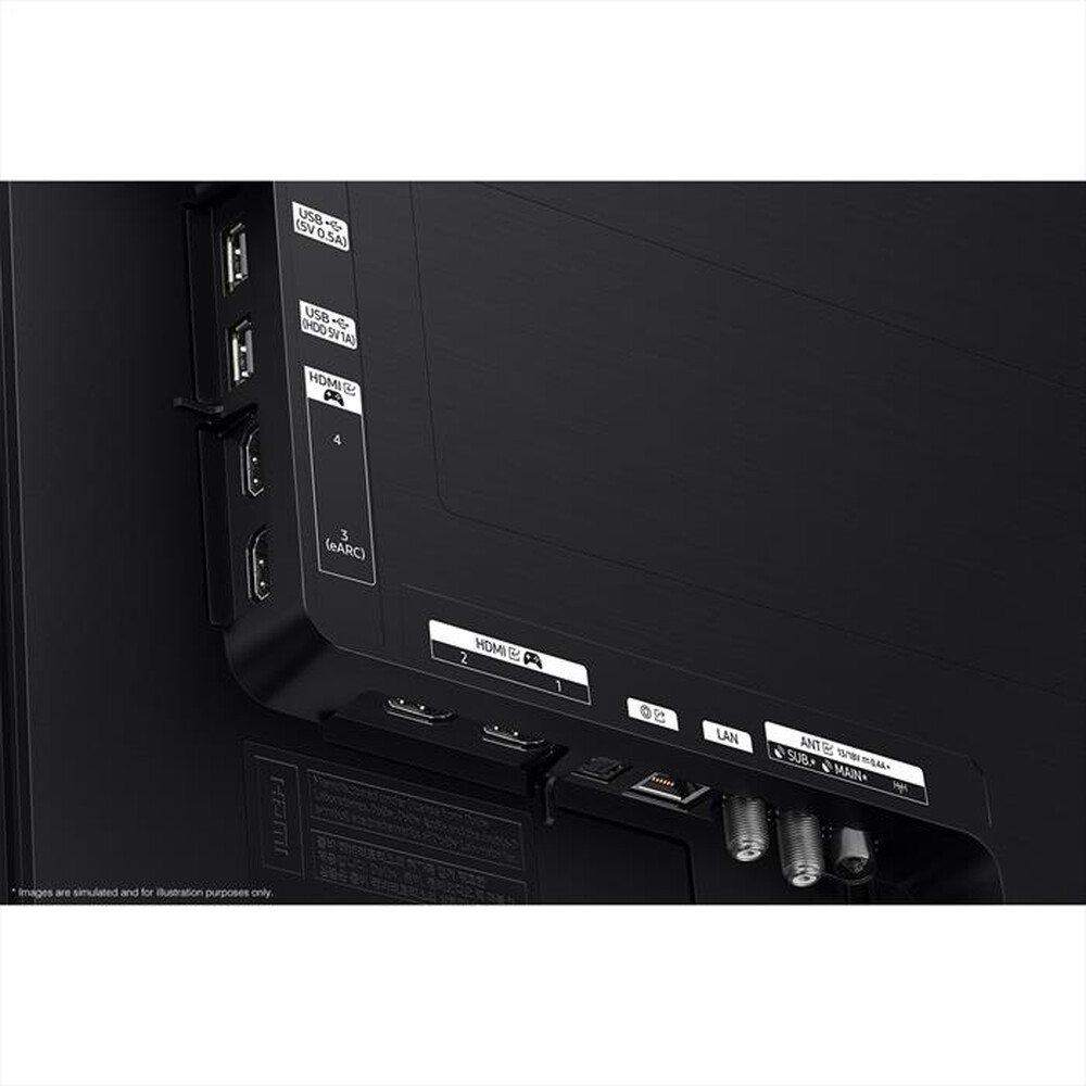 Immagine del prodotto SAMSUNG - Smart TV OLED UHD 4K 77" QE77S90FAEXZT-Graphite Black