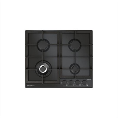 GLEM GAS - Piano cottura a gas GTP64THBK 58,5cm-Nero opaco