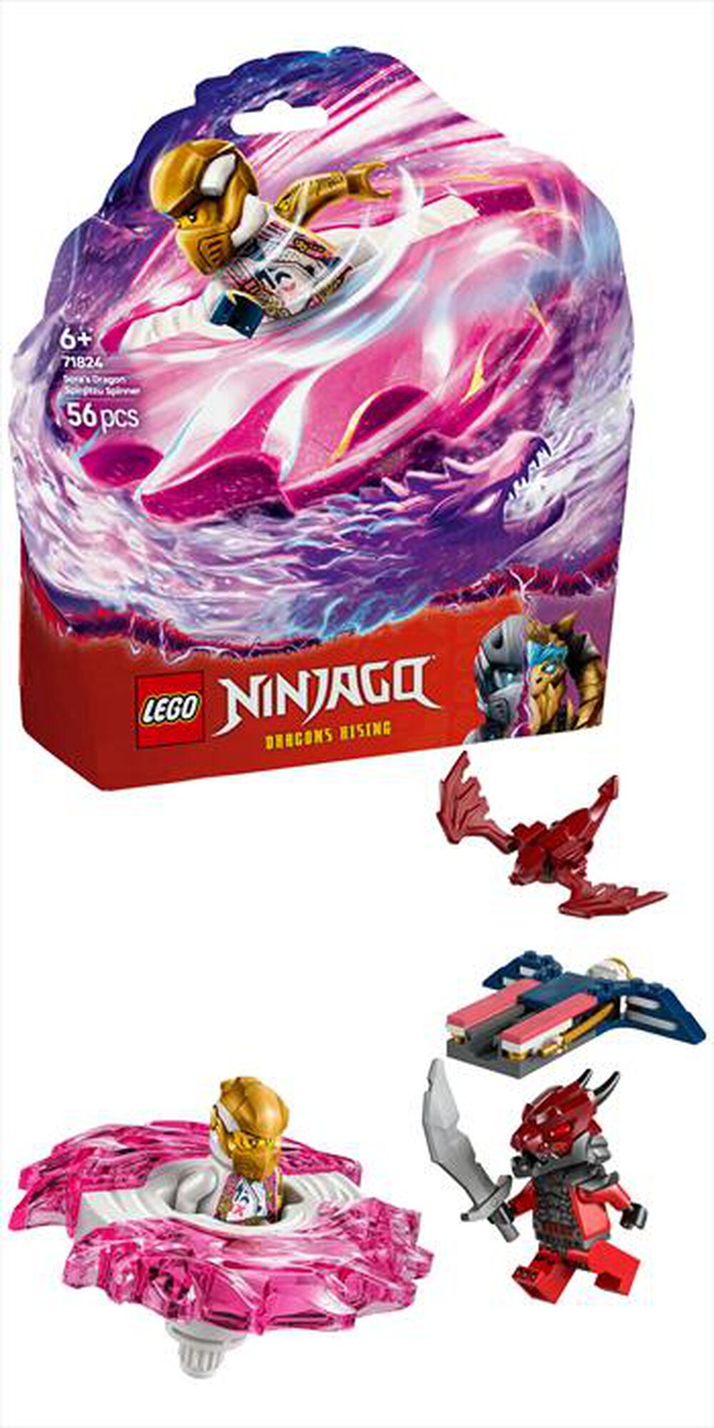 Immagine del prodotto LEGO - NINJAGO Spinner del drago Spinjitzu di Sora 71824