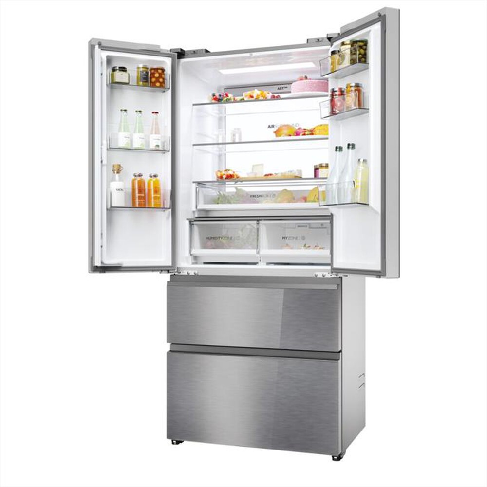 "HAIER - Frigorifero 4 porte HFR7819ENGC-Stainless steel"