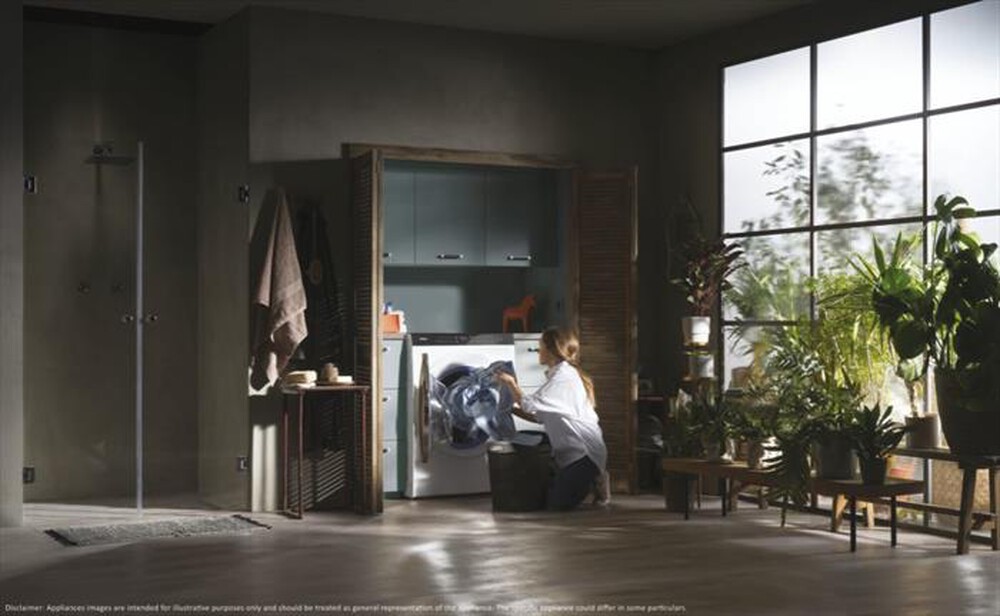 "HAIER - Lavasciuga HWD100BD1499U1NI SuperDrum Series9-Bianco"