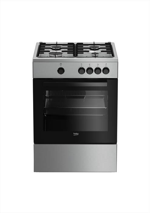 BEKO - Cucina a gas FSG62000DX Classe A-Inox | Euronics
