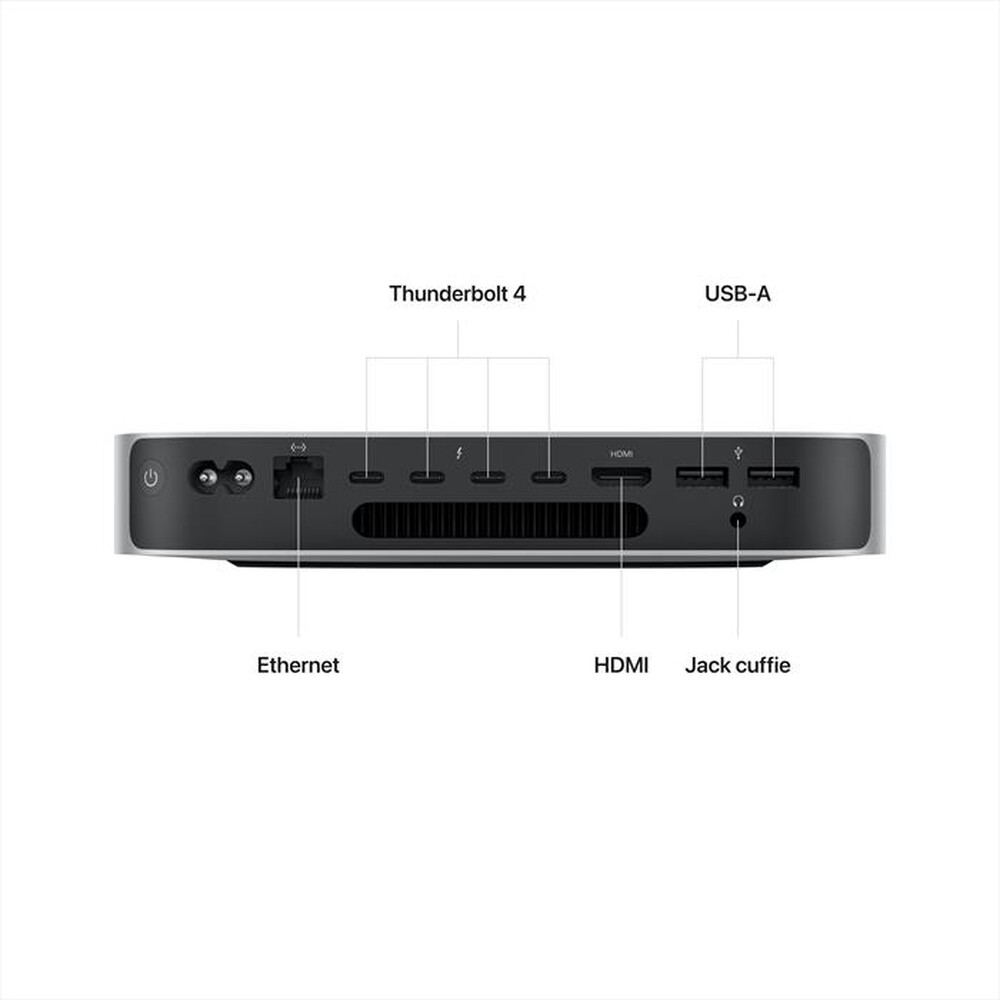 "APPLE - Mac mini M2 core: Pro 10 CPU 16 GPU 512GB"