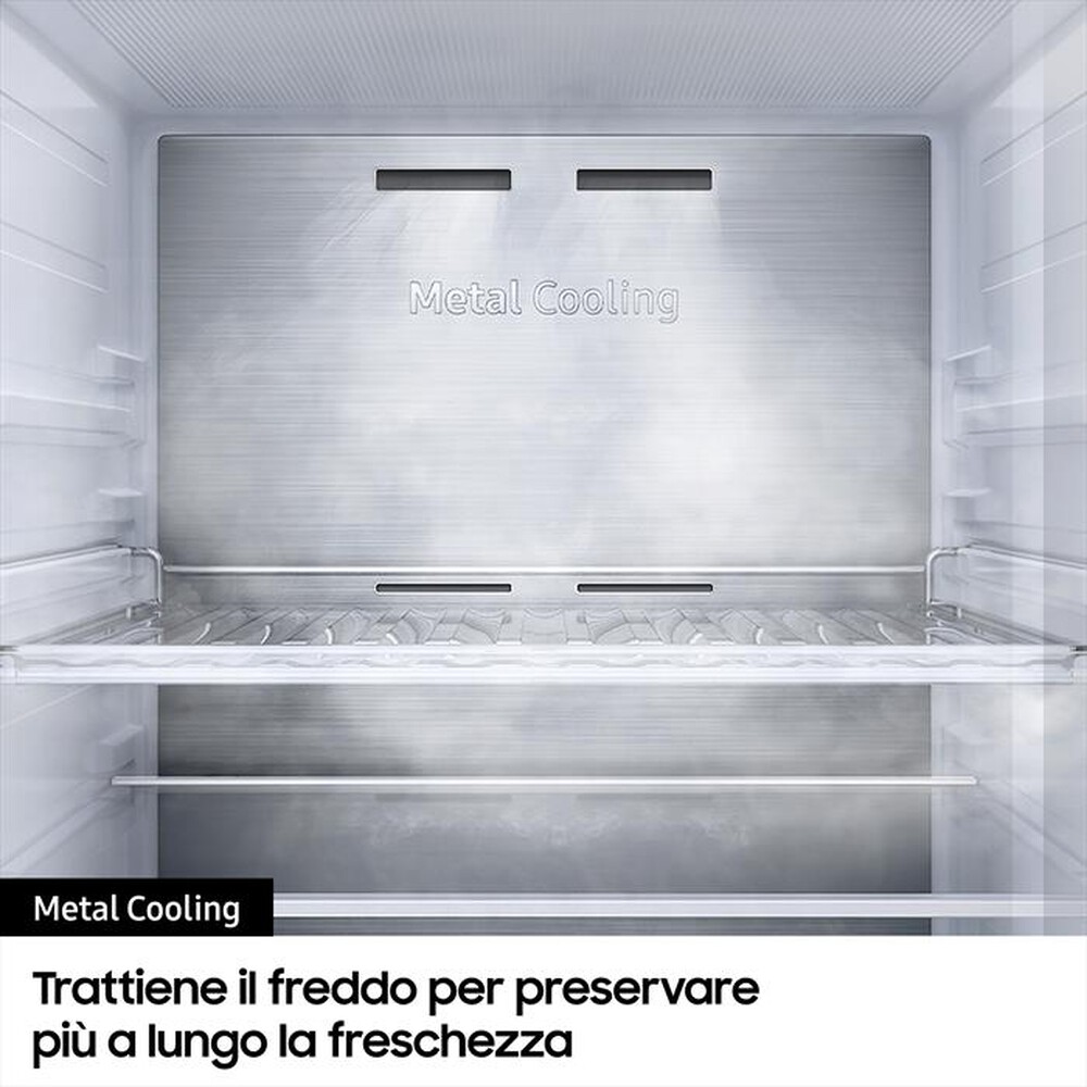 "SAMSUNG - Frigorifero combinato F-RB34D152738 BESPOKE-Satin Graphite-Glam Lavender"