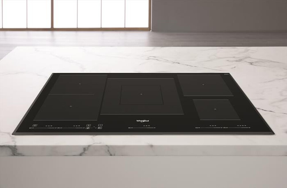 "WHIRLPOOL - Piano cottura elettrico WT 1090 BA 90 cm-Nero"