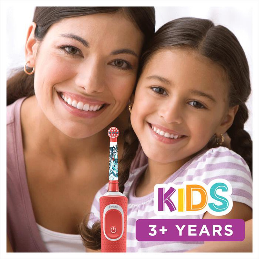 "ORAL-B - Spazzolino elettrico Kids Star Wars-Rosso"