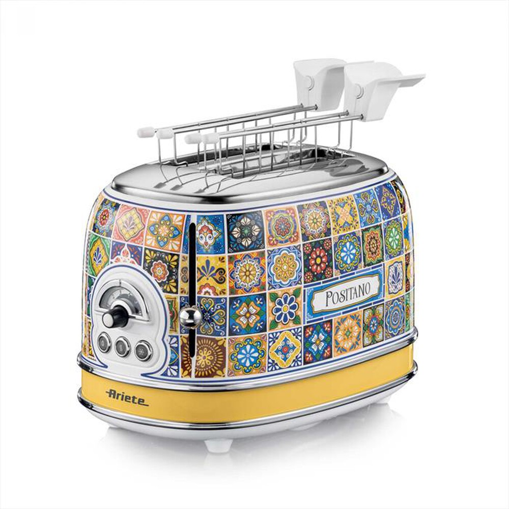 "ARIETE - 0155/0P TOSTAPANE 2 FETTE POSITANO-Multicolore"