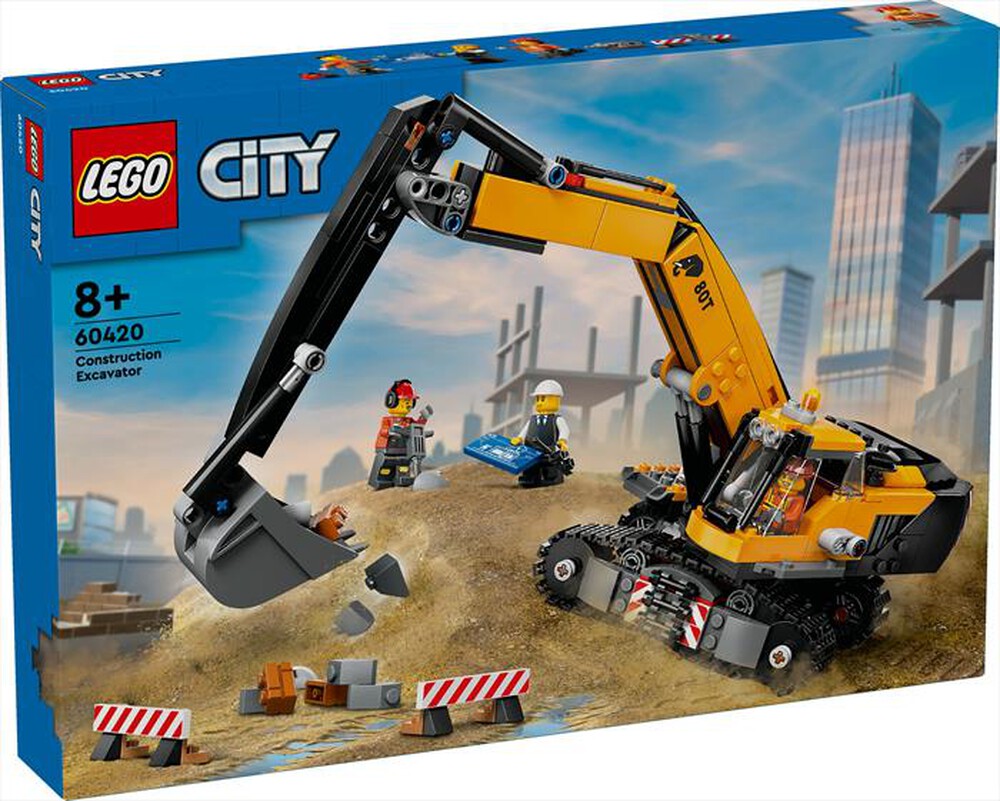 Immagine del prodotto LEGO - CITY BIG VEHICLES Escavatore cantiere giallo 60420