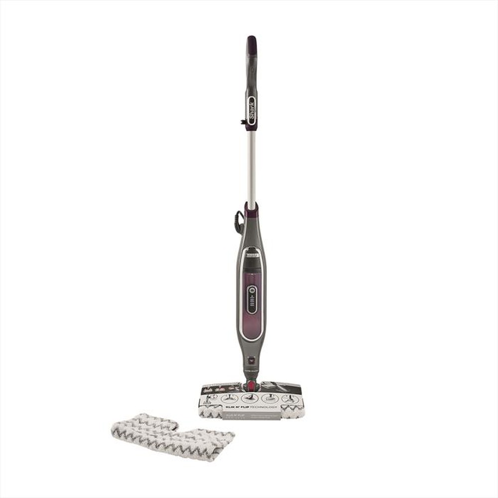 "SHARK - Scopa a vapore  KLIK 'N' FLIP S6003EU-Bordeaux/Grigio metallizzato"