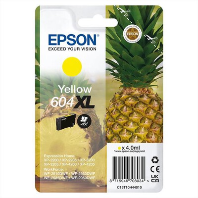 EPSON - INK SERIE ANANAS GIALLO 604 XL-Giallo