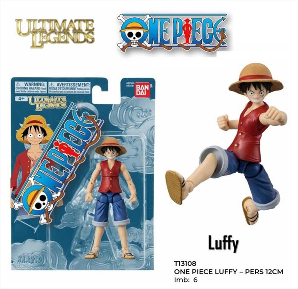 Immagine del prodotto NAMCO - ONE PIECE FIGURINE ULTIMATE LEGENDS 12CM - LUFFY