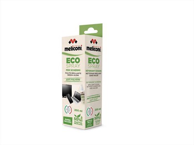 MELICONI - ECO SPRAY LENTI E SCHERMI-Bottiglia 50% plastica ricicla