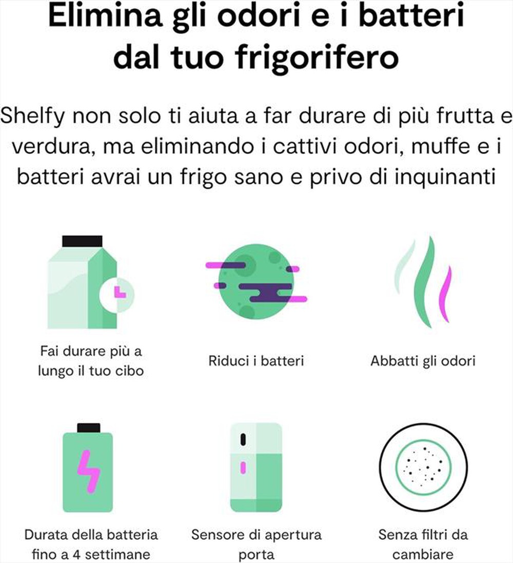 Immagine del prodotto VITESY - Dispositivo smart per frigorifero SHELFY