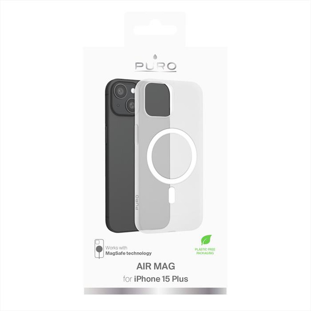 Immagine del prodotto PURO - Custodia PUIPC156703MAGTR per iPhone 15 Plus-Trasparente