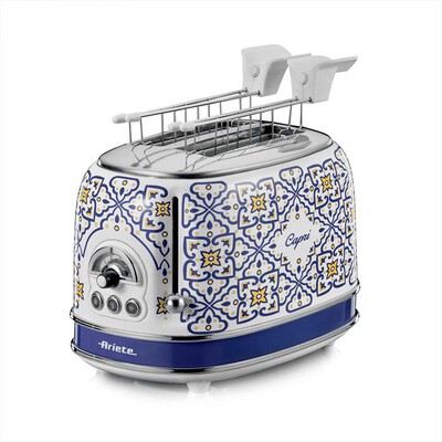 ARIETE - 0155/0C TOSTAPANE 2 FETTE CAPRI-Multicolore