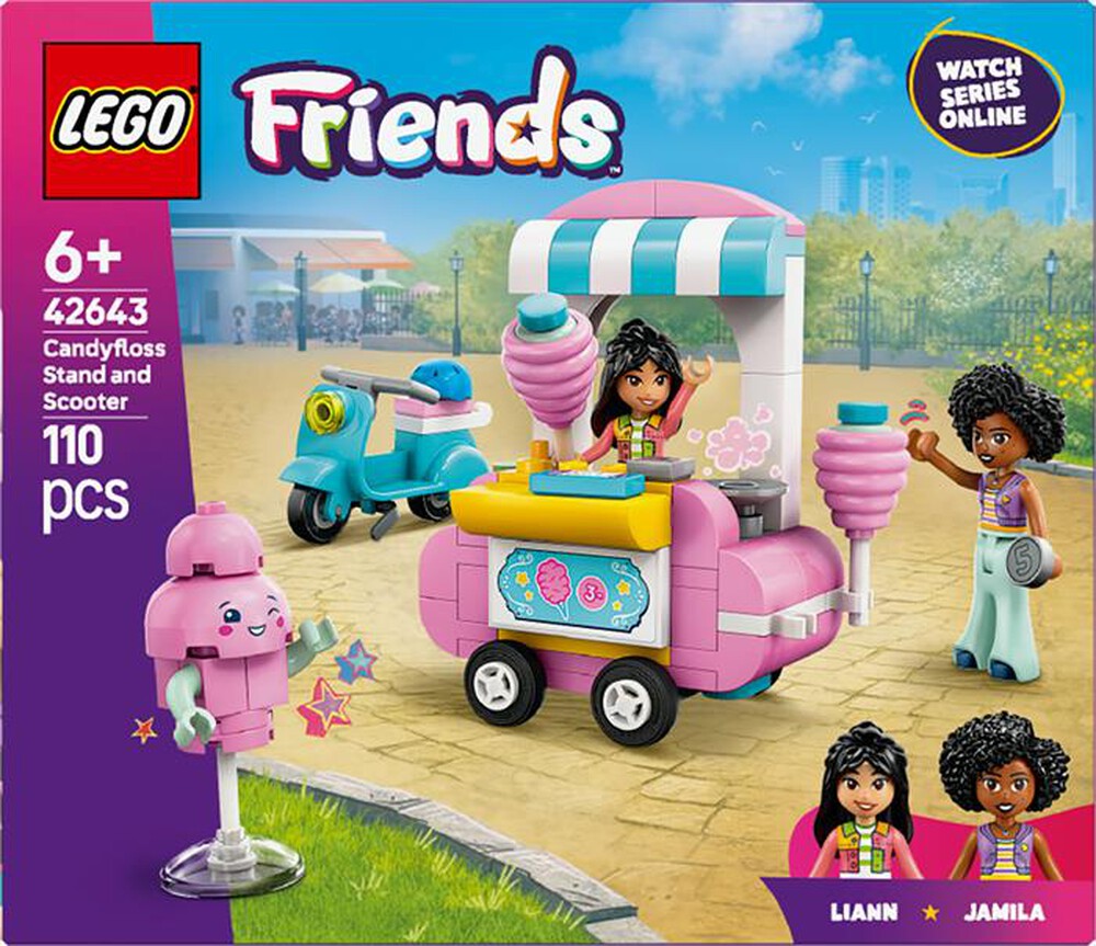 Immagine del prodotto LEGO - FRIENDS Bancarella zucchero filato e scooter 42643