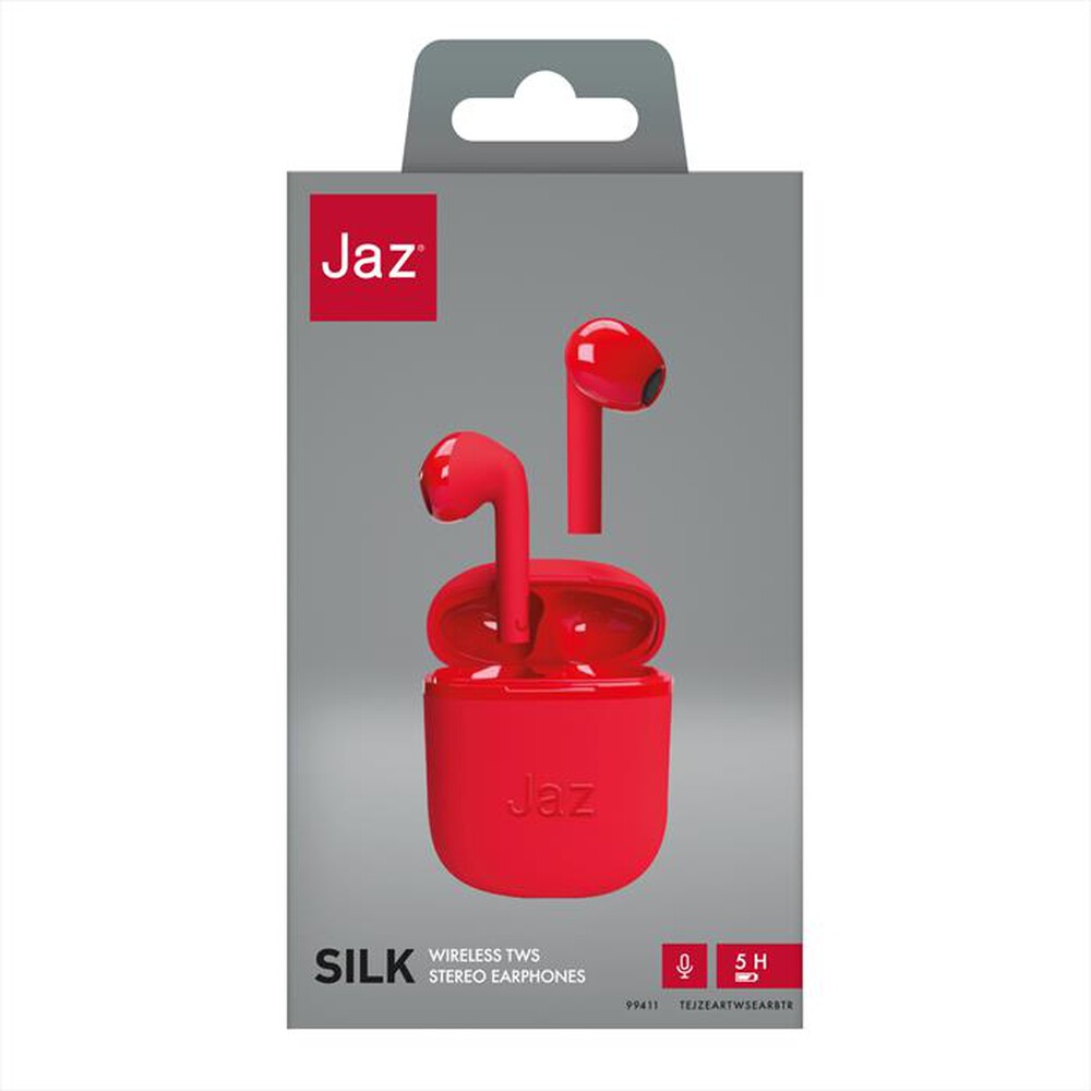 "SBS - Auricolare bluetooth TEJZEARTWSEARBTR-Rosso"