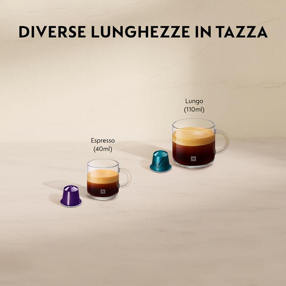 "DE LONGHI - Macchina da caffè Pixie EN127.BL capsule Nespresso-blu"