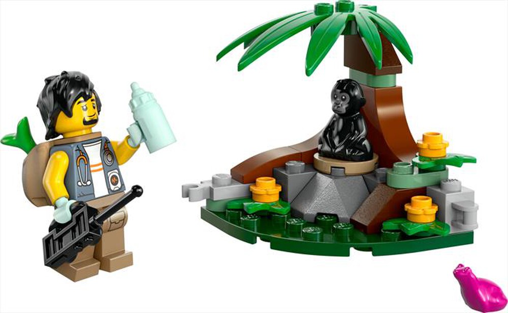 "LEGO - CITY L’incontro con il cucciolo di gorilla - 30665"