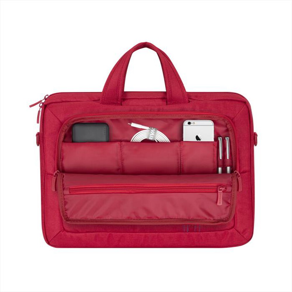 "RIVACASE - 7530 BORSA CON TRACOLLA PER NOTEBOOK DA 15,6\"-Rosso"