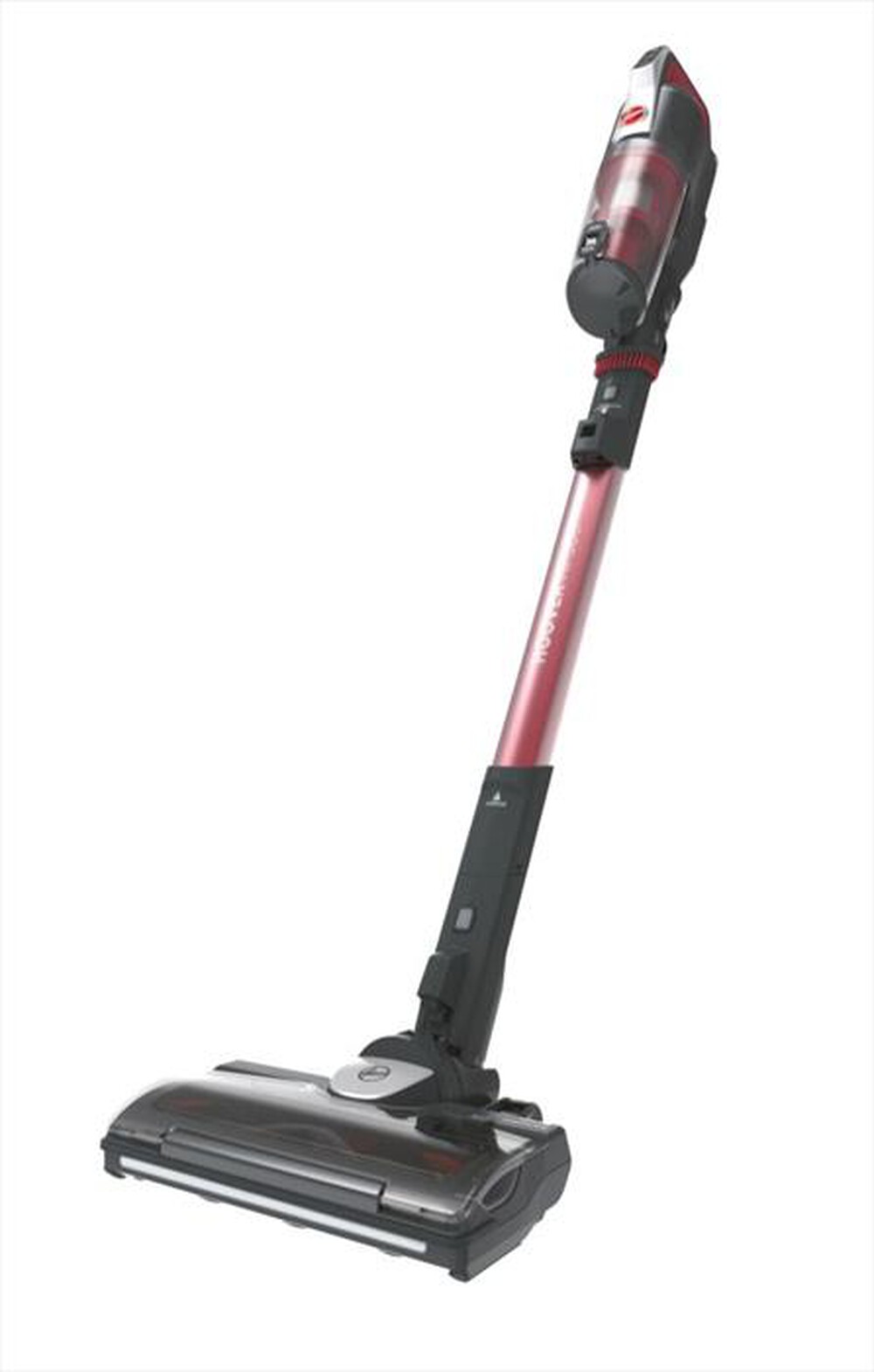 "HOOVER - Aspirapolvere ricaricabile HF522STH-Grigio, Rosso"