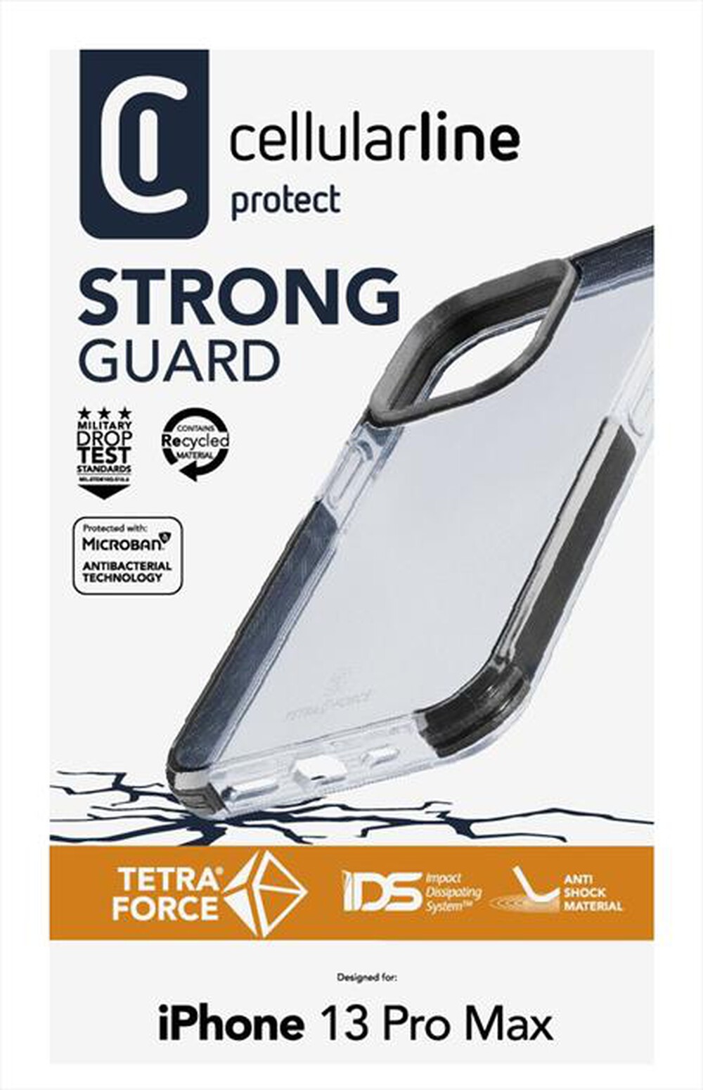 Immagine del prodotto CELLULARLINE - TETRACIPH13PRMT-Nero