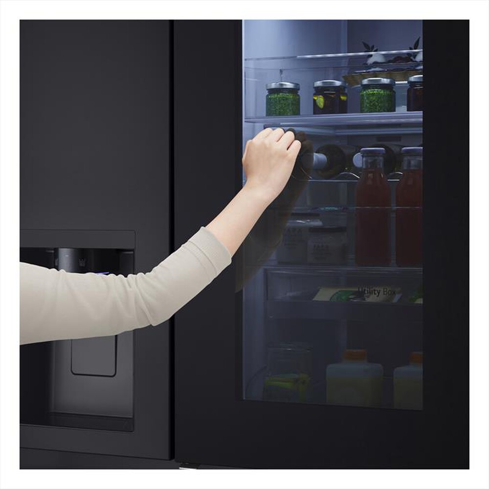 Immagine del prodotto LG - Frigorifero side by side GSXE91EVAD Classe D 628L-Black