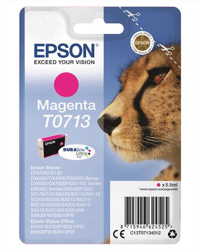 EPSON - Cartuccia inchiostro magenta C13T07134021-Magenta