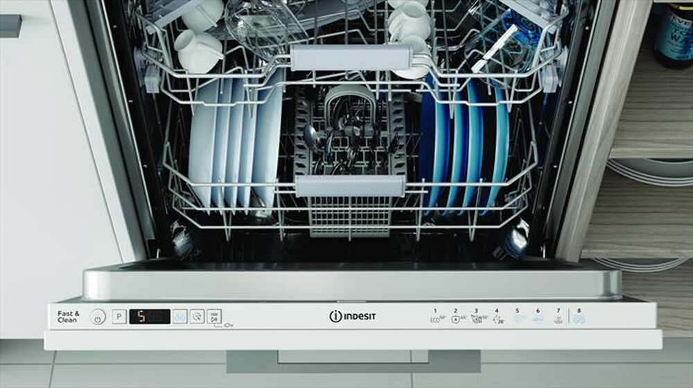 "INDESIT - Lavastoviglie I3I D534A Classe D 14 coperti"