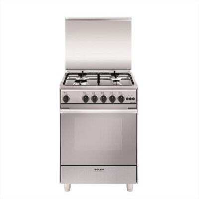 GLEM GAS - Cucina a gas U654VI Classe A-INOX