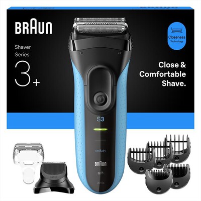 BRAUN - Rasoio SHAVER 3010BT-BLU