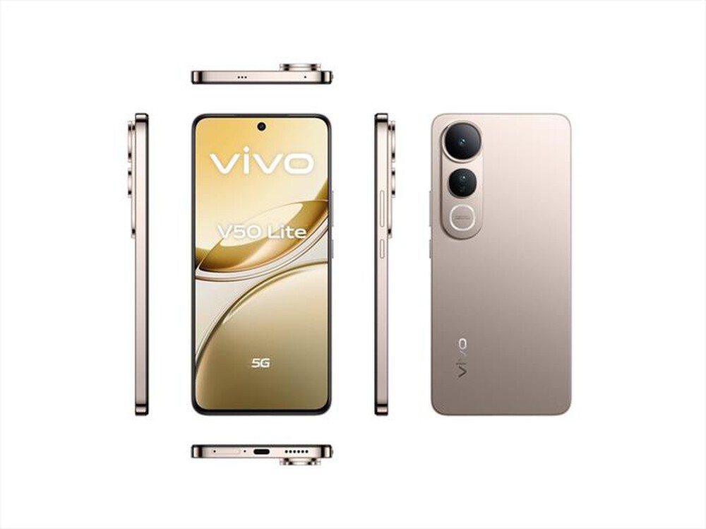"VIVO MOBILE - Smartphone VI V50 5G LITE-TITANIUM GOLD"