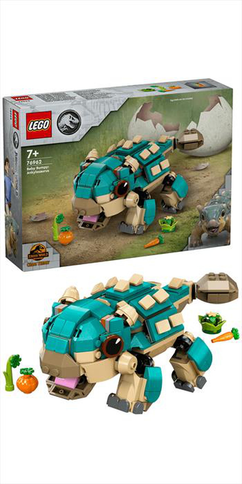 Immagine del prodotto LEGO - JURASSIC WORLD Baby Bumpy: anchilosauro 76962