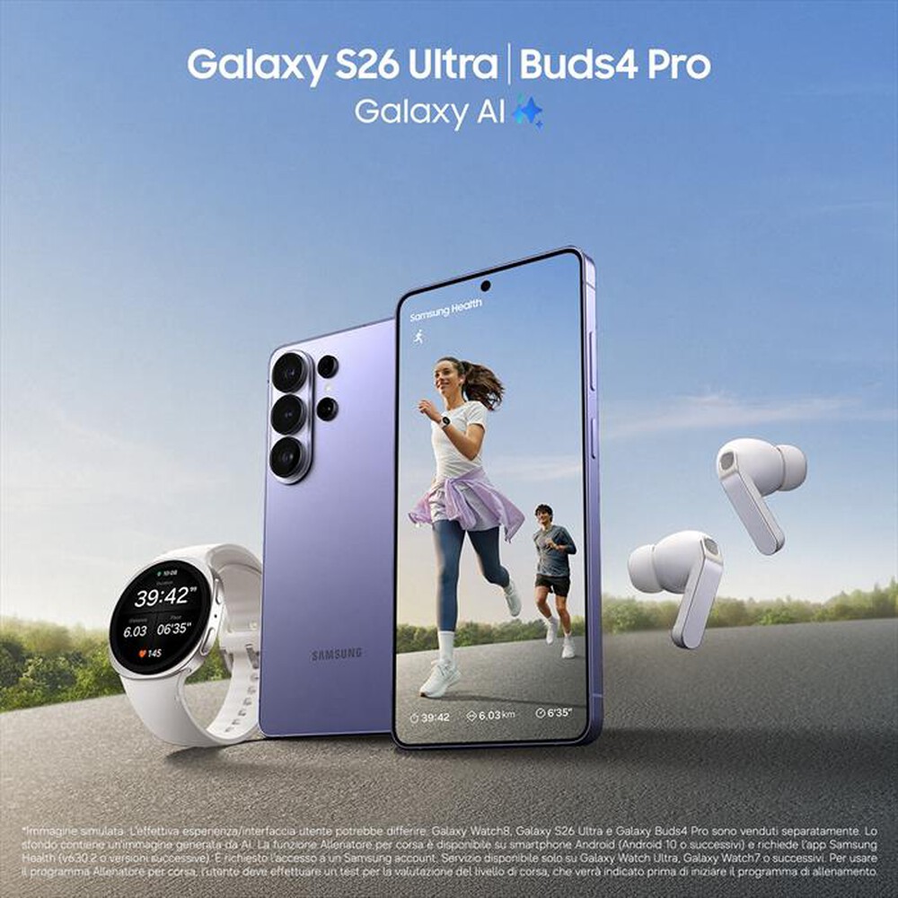 Immagine del prodotto SAMSUNG - Smartphone Galaxy S26 Ultra 256GB/12GB-Cobalt Violet