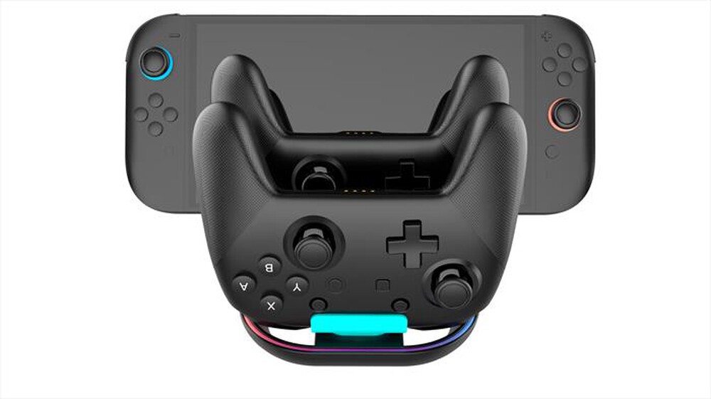 Immagine del prodotto NACON - RICARICA PER SWITCH 2 E 2 CONTROLLER PRO-Nero