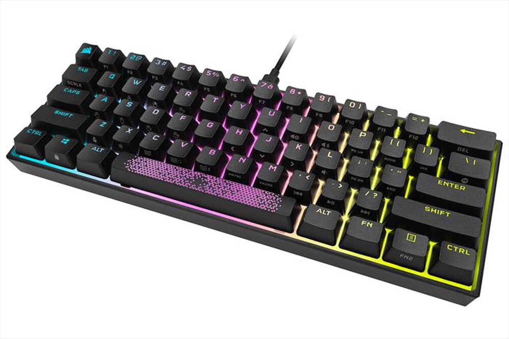 "CORSAIR - Tastiera K65 RGB MINI-Nero"