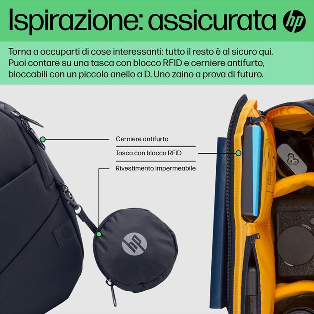 "HP - BORSA A TRACOLLA CREATOR 13,3-Blu scuro"