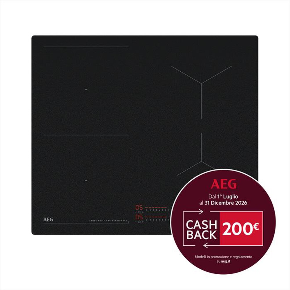Immagine del prodotto AEG - Piano cottura elettrico TI64IB30IZ 58 cm-Nero