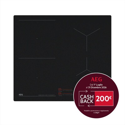 AEG - Piano cottura elettrico TI64IB30IZ 58 cm-Nero