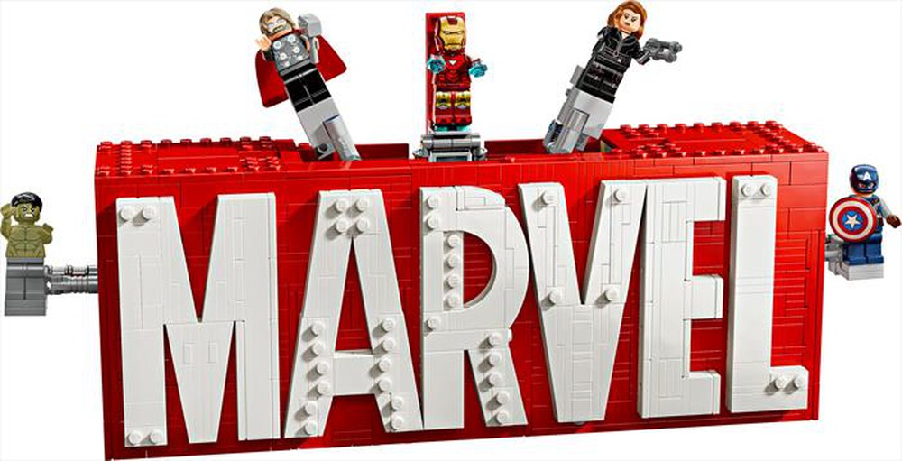Immagine del prodotto LEGO - SUPER HEROES MARVEL Logo e Minifigure MARVEL 76313