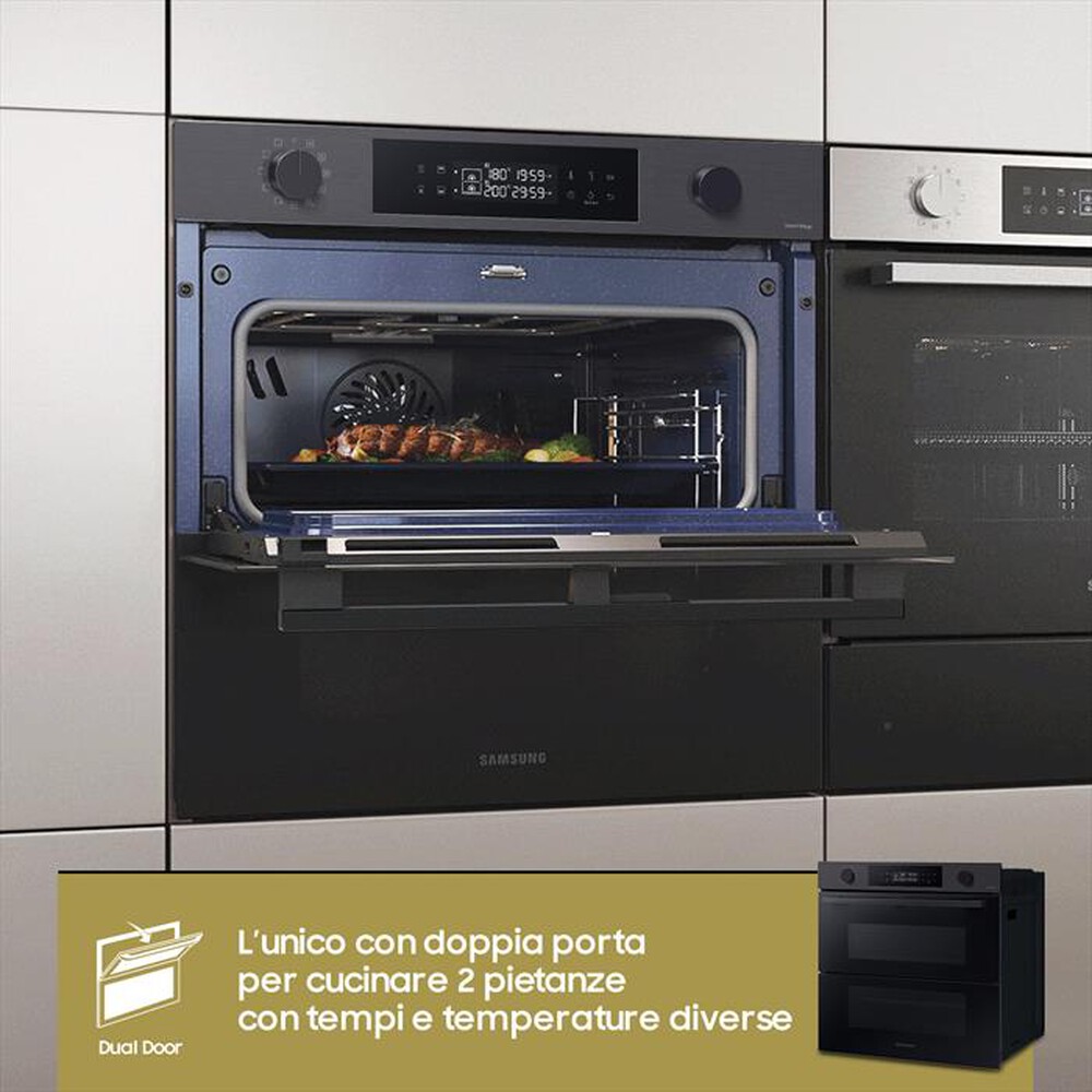 "SAMSUNG - Forno incasso elettrico NV7B4540VBB/U5 Classe A+-Black Inox"