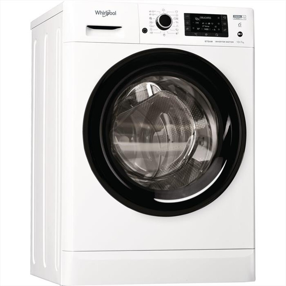 "WHIRLPOOL - Lavasciuga FWDD 1071682 WBV EU N 10/7 Kg Classe E"