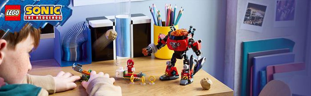 Immagine del prodotto LEGO - SONIC Knuckles Mech Egg Crusher Dr. Eggman 77005