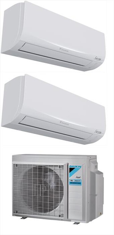 DAIKIN - Kit Dual 3AMXF52A/ATXF25G/ATXF35G-Bianco