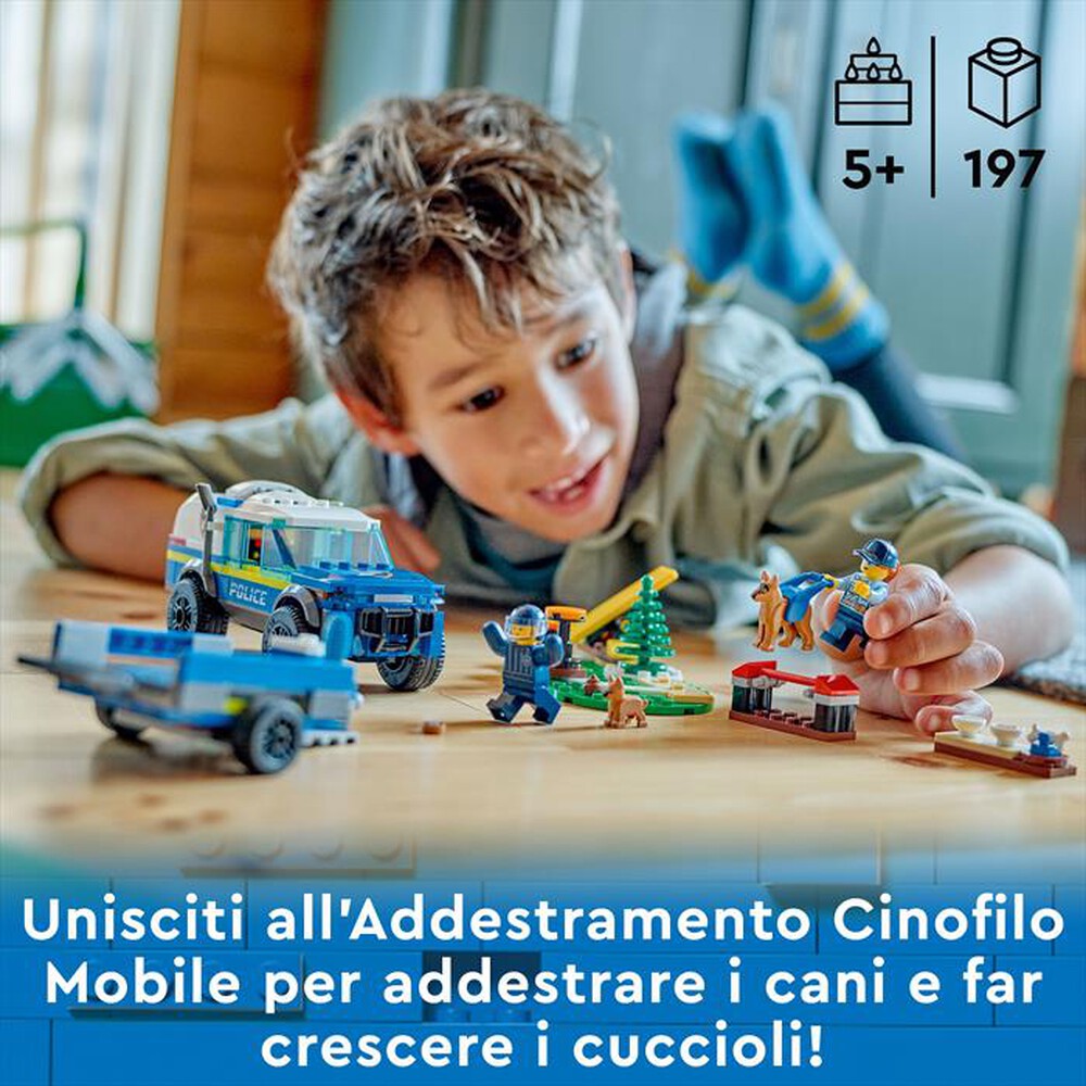 Immagine del prodotto LEGO - CITY POLICE Addestramento cinofilo mobile 60369